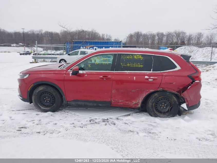 2025 Honda Cr-V Lx VIN: 2HKRS4H2XSH107982 Lot: 12481263
