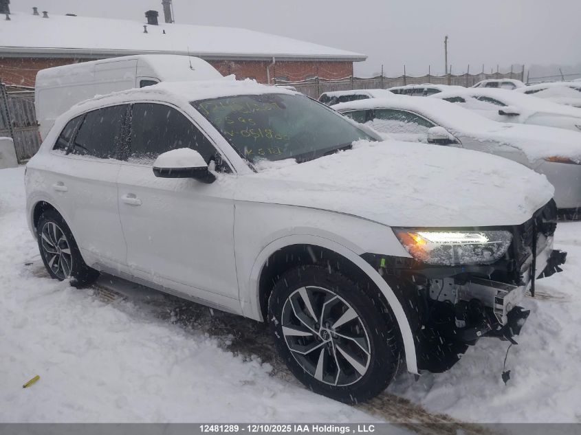2025 Audi Q5 40 VIN: WA1ABAFY6S2051800 Lot: 12481289