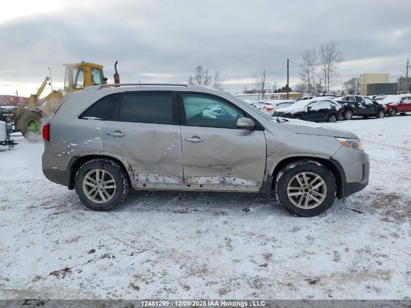 2015 Kia Sorento Lx VIN: 5XYKT3A68FG659029 Lot: 12481299