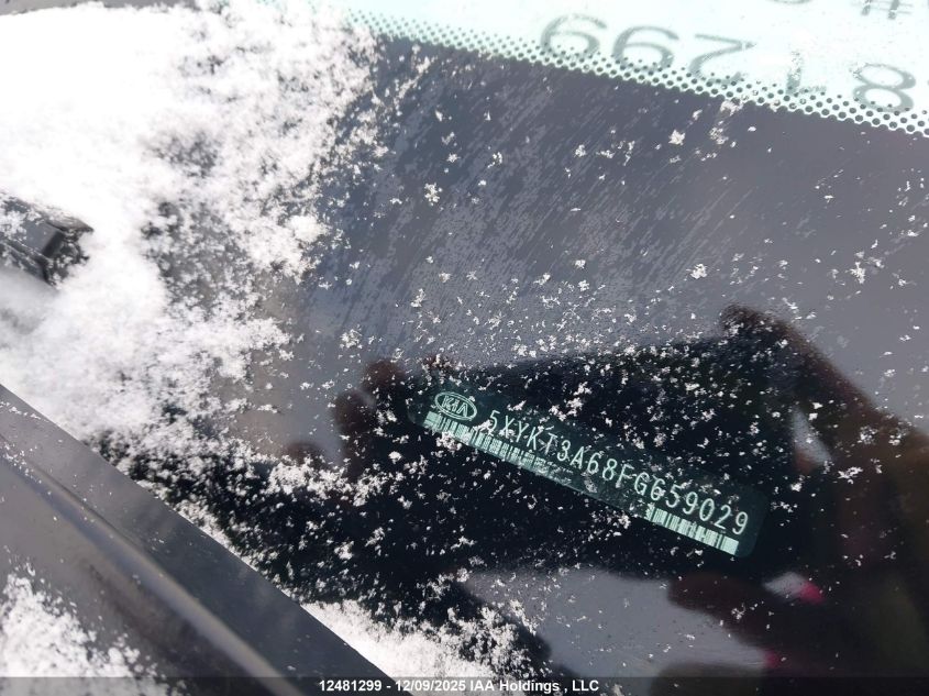 2015 Kia Sorento Lx VIN: 5XYKT3A68FG659029 Lot: 12481299