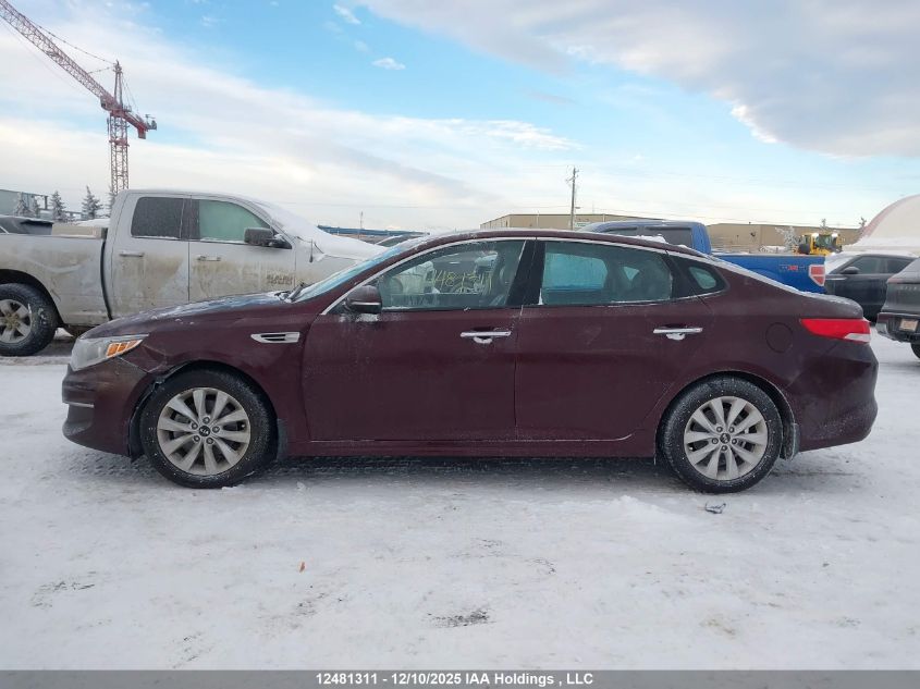 2016 Kia Optima Ex/Ex Tech VIN: 5XXGU4L39GG005030 Lot: 12481311