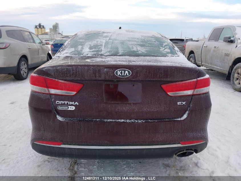 2016 Kia Optima Ex/Ex Tech VIN: 5XXGU4L39GG005030 Lot: 12481311
