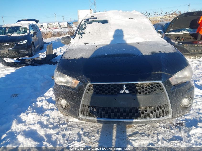 2010 Mitsubishi Outlander Gt VIN: JA4JT5AX2AZ600952 Lot: 12481319
