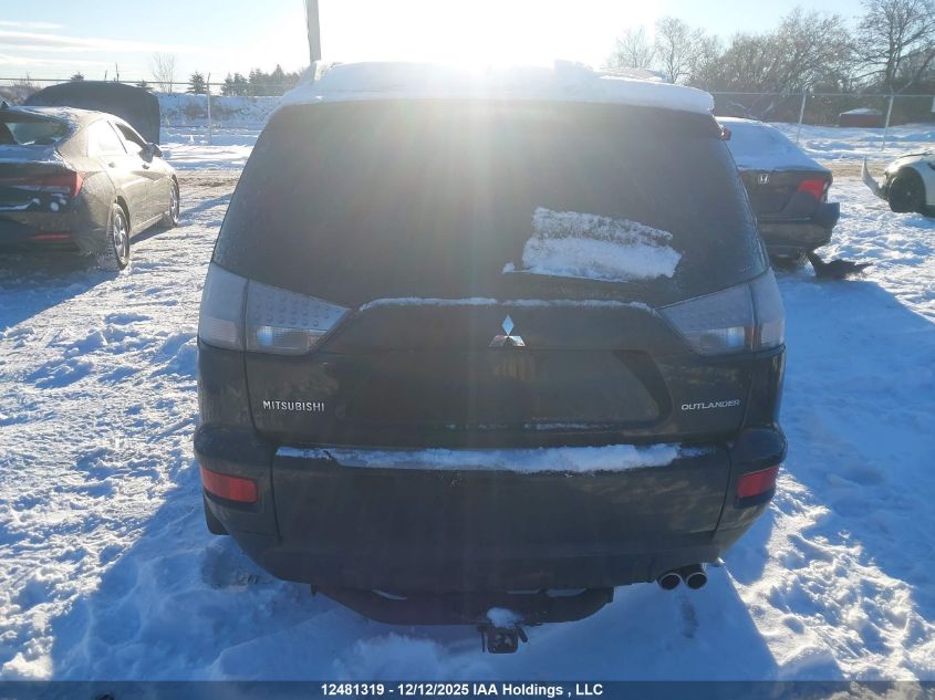 2010 Mitsubishi Outlander Gt VIN: JA4JT5AX2AZ600952 Lot: 12481319