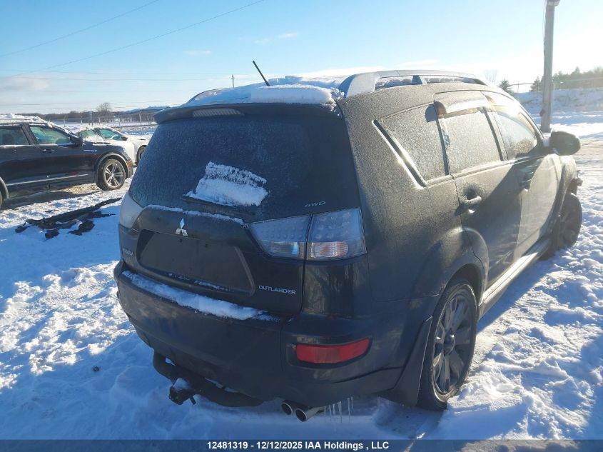 2010 Mitsubishi Outlander Gt VIN: JA4JT5AX2AZ600952 Lot: 12481319