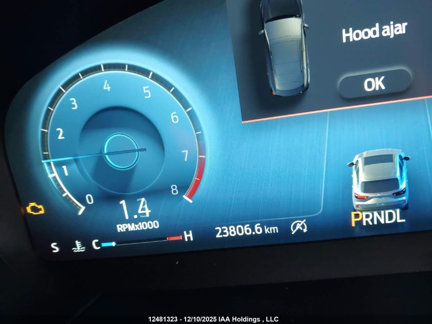 2025 Ford Escape Platinum VIN: 1FMCU9JA2SUA84438 Lot: 12481323