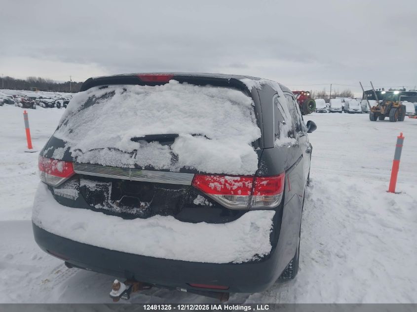 2014 Honda Odyssey Lx VIN: 5FNRL5H2XEB510592 Lot: 12481325