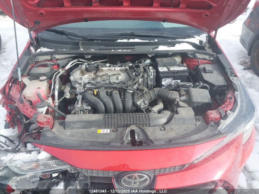 2021 Toyota Corolla VIN: 5YFBPMBE6MP154972 Lot: 12481343