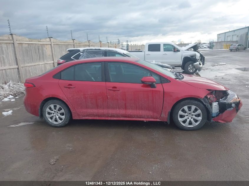 2021 Toyota Corolla VIN: 5YFBPMBE6MP154972 Lot: 12481343