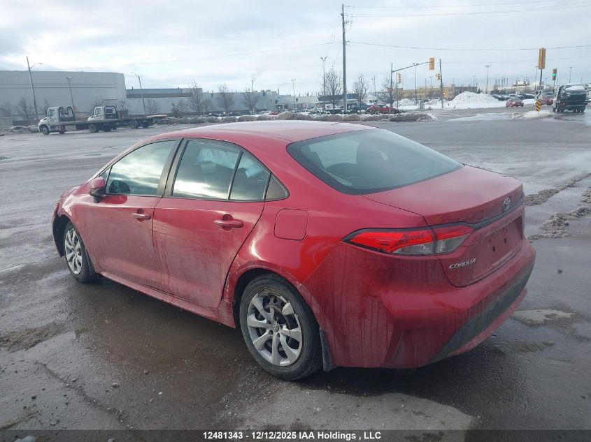 2021 Toyota Corolla VIN: 5YFBPMBE6MP154972 Lot: 12481343