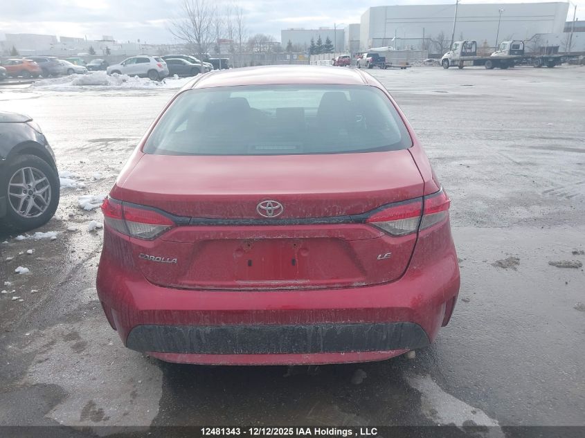 2021 Toyota Corolla VIN: 5YFBPMBE6MP154972 Lot: 12481343