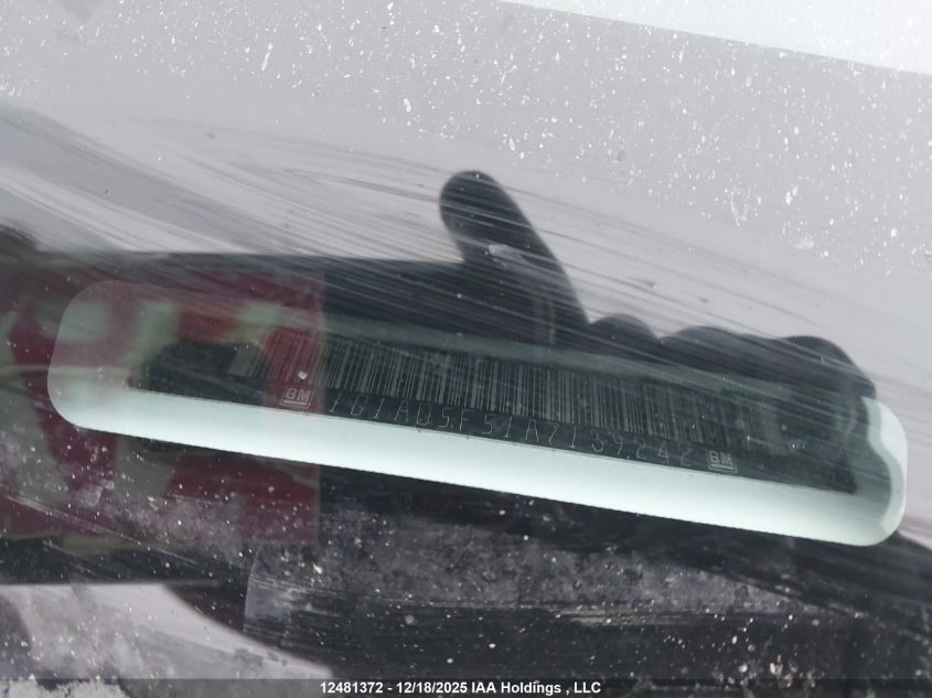 2010 Chevrolet Cobalt 1Lt VIN: 1G1AD5F51A7139242 Lot: 12481372