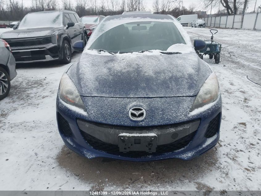2012 Mazda 3 I VIN: JM1BL1UF8C1566751 Lot: 12481399