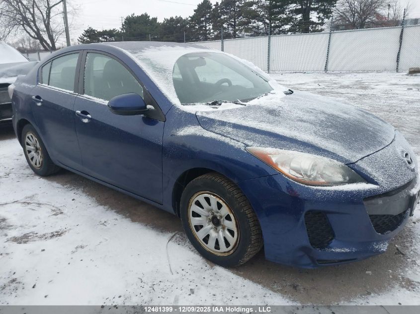 2012 Mazda 3 I VIN: JM1BL1UF8C1566751 Lot: 12481399