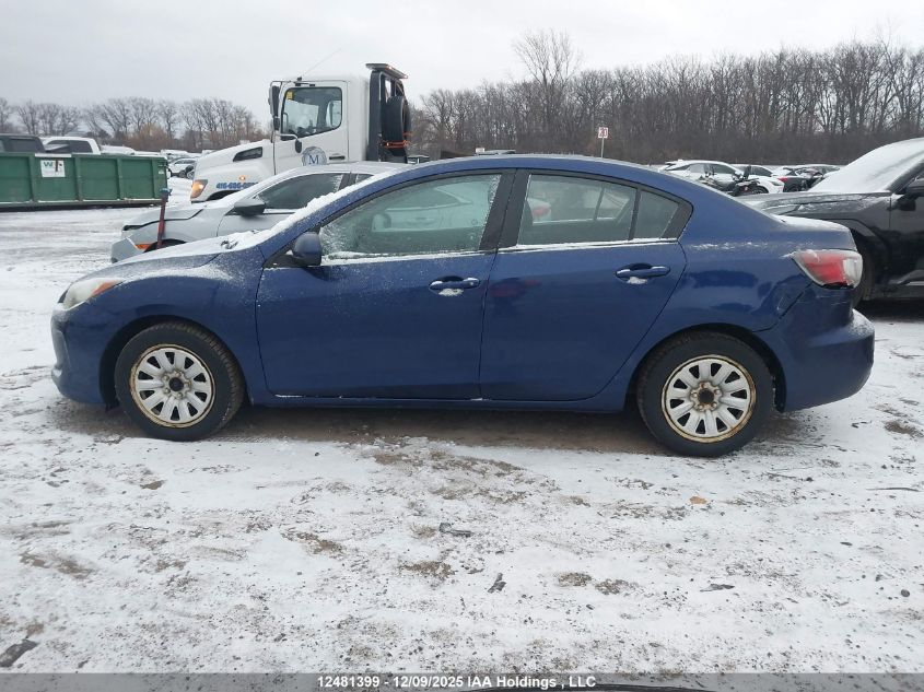 2012 Mazda 3 I VIN: JM1BL1UF8C1566751 Lot: 12481399