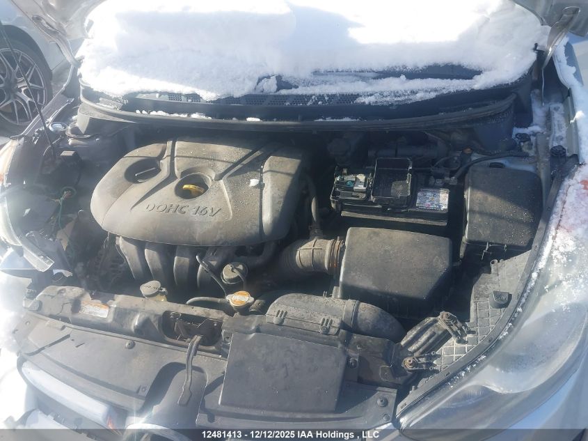 2012 Hyundai Elantra Gl VIN: 5NPDH4AE6CH121120 Lot: 12481413