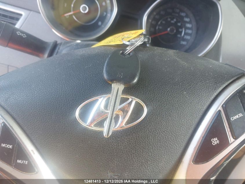 2012 Hyundai Elantra Gl VIN: 5NPDH4AE6CH121120 Lot: 12481413