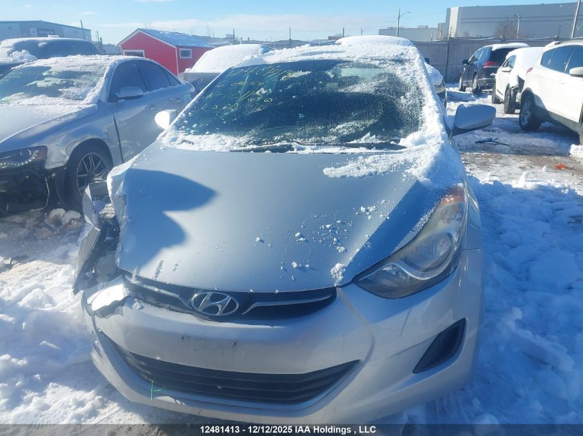 2012 Hyundai Elantra Gl VIN: 5NPDH4AE6CH121120 Lot: 12481413