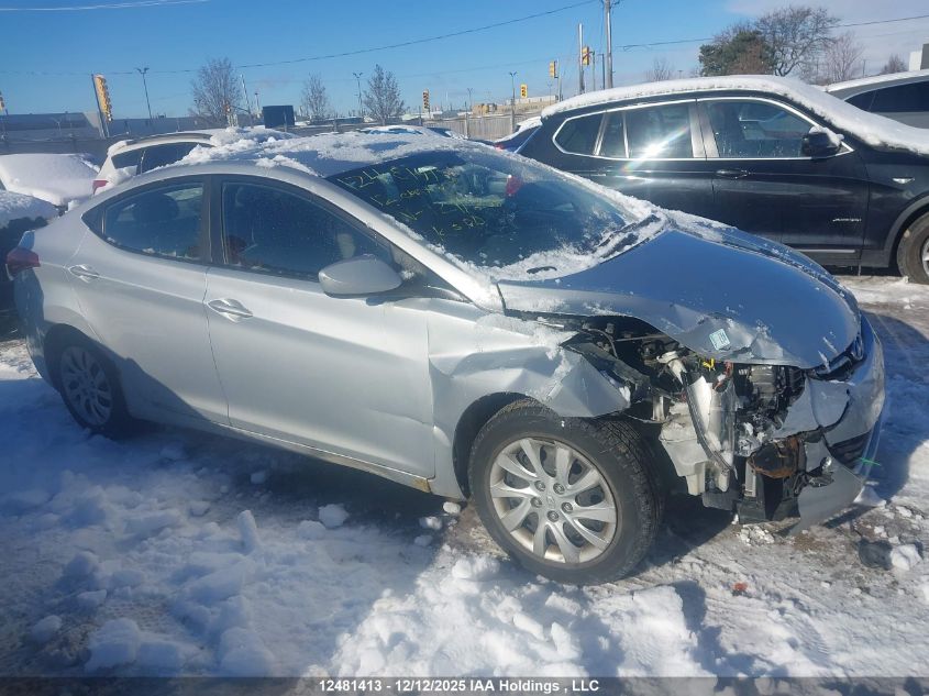 2012 Hyundai Elantra Gl VIN: 5NPDH4AE6CH121120 Lot: 12481413