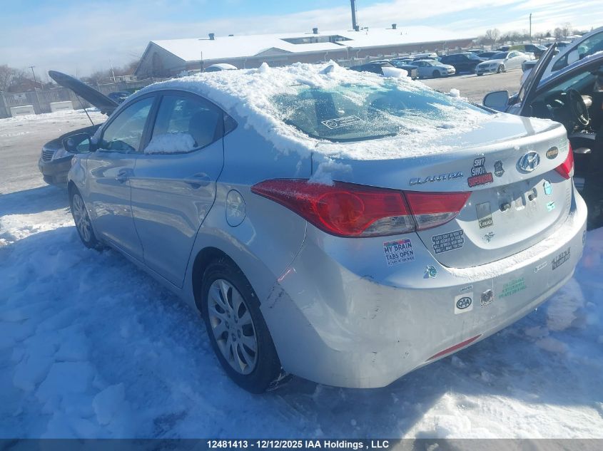 2012 Hyundai Elantra Gl VIN: 5NPDH4AE6CH121120 Lot: 12481413