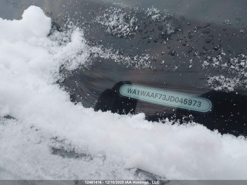 2018 Audi Q7 Technik S-Line VIN: WA1WAAF73JD045973 Lot: 12481416