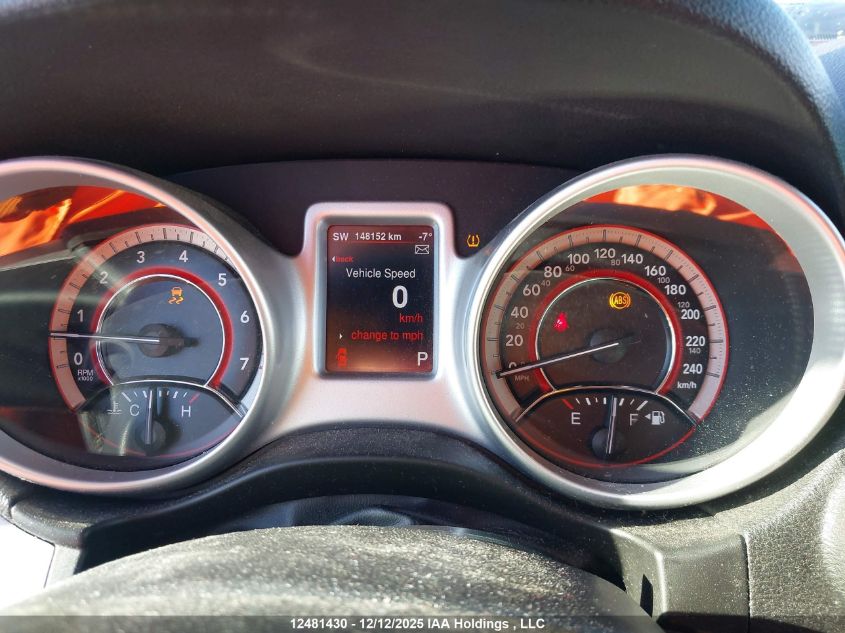 2013 Dodge Journey Sxt VIN: 3C4PDCCG5DT693816 Lot: 12481430