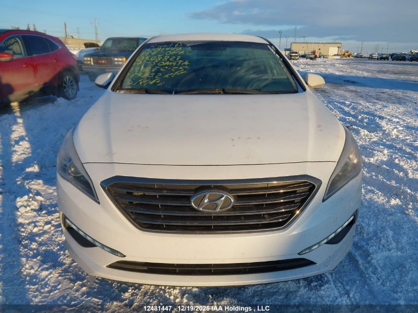 2017 Hyundai Sonata Se VIN: 5NPE24AF2HH508821 Lot: 12481447