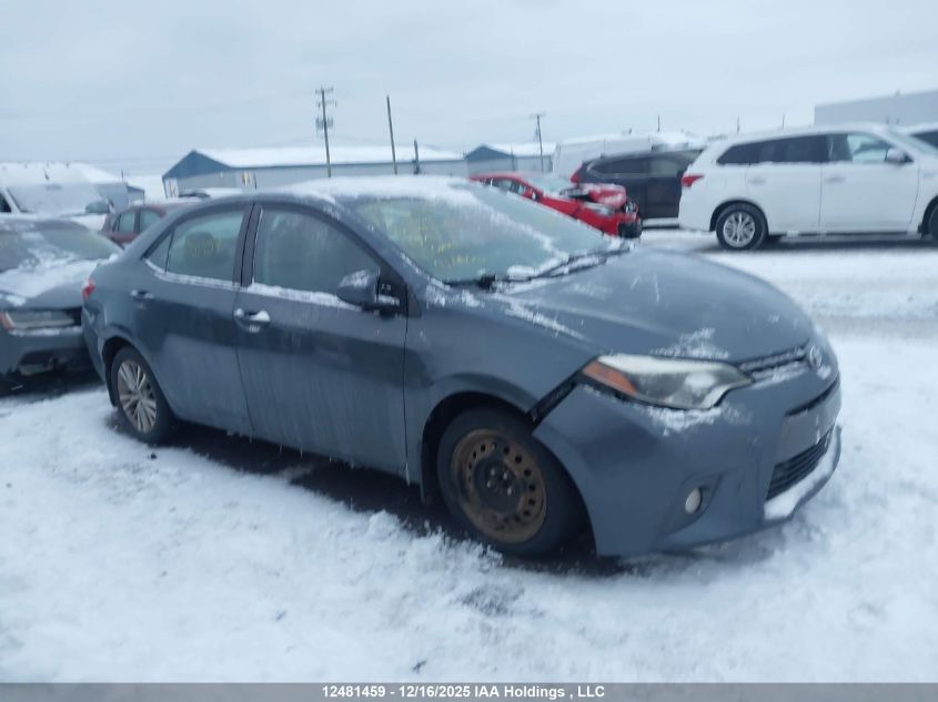 2015 Toyota Corolla Le VIN: 2T1BURHE4FC383215 Lot: 12481459