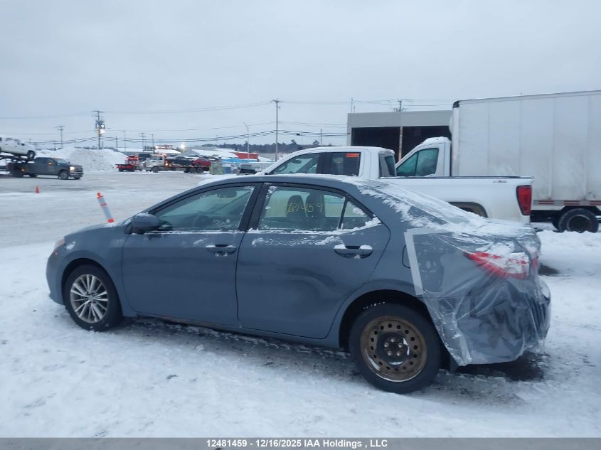 2015 Toyota Corolla Le VIN: 2T1BURHE4FC383215 Lot: 12481459