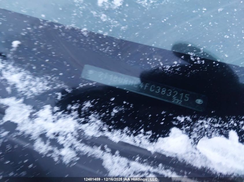 2015 Toyota Corolla Le VIN: 2T1BURHE4FC383215 Lot: 12481459