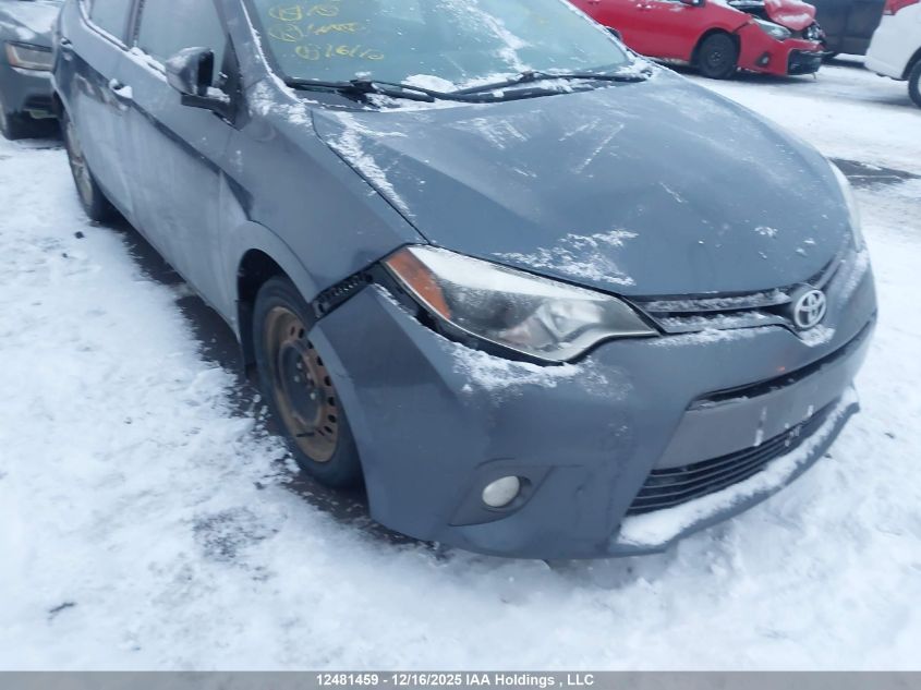 2015 Toyota Corolla Le VIN: 2T1BURHE4FC383215 Lot: 12481459