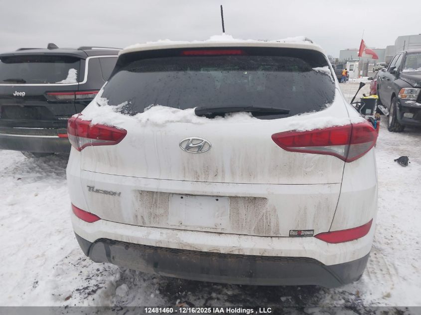 2017 Hyundai Tucson Limited/Sport And Eco/Se VIN: KM8J33A49HU484300 Lot: 12481460