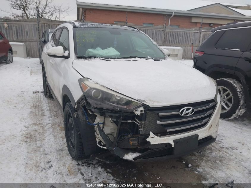 2017 Hyundai Tucson Limited/Sport And Eco/Se VIN: KM8J33A49HU484300 Lot: 12481460