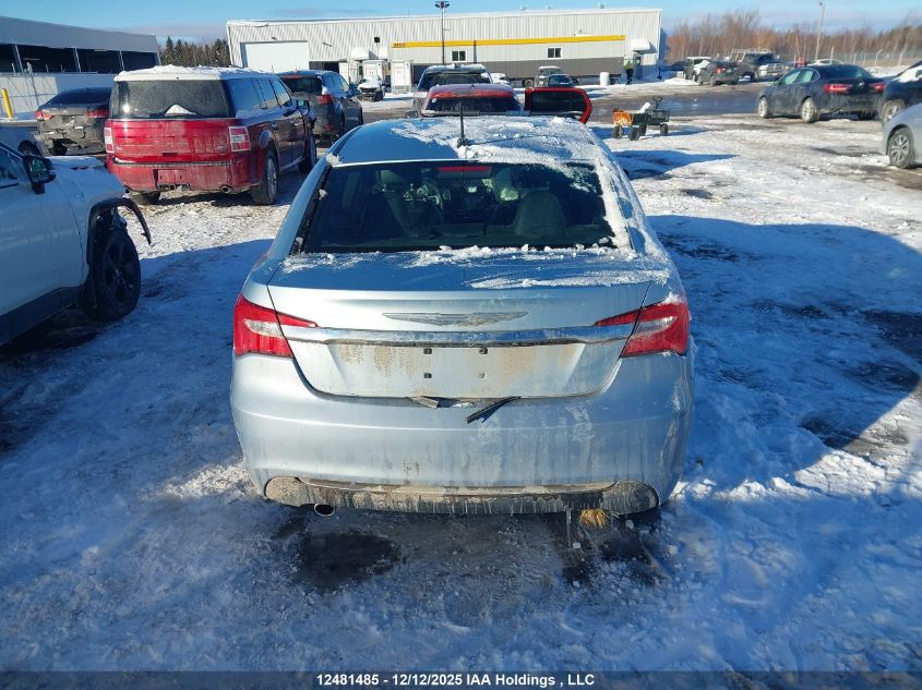 2012 Chrysler 200 Limited VIN: 1C3CCBCGXCN245375 Lot: 12481485