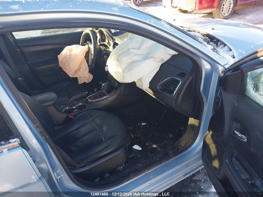 2012 Chrysler 200 Limited VIN: 1C3CCBCGXCN245375 Lot: 12481485