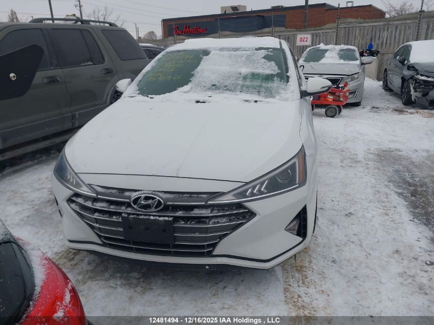 2020 Hyundai Elantra Sel/Value/Limited VIN: KMHD84LF3LU055181 Lot: 12481494
