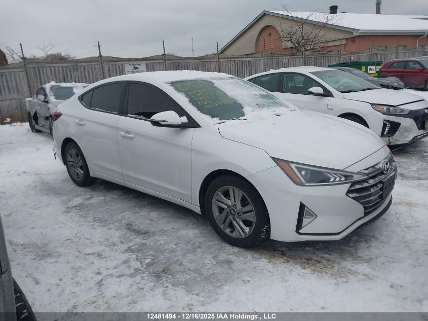 2020 Hyundai Elantra Sel/Value/Limited VIN: KMHD84LF3LU055181 Lot: 12481494