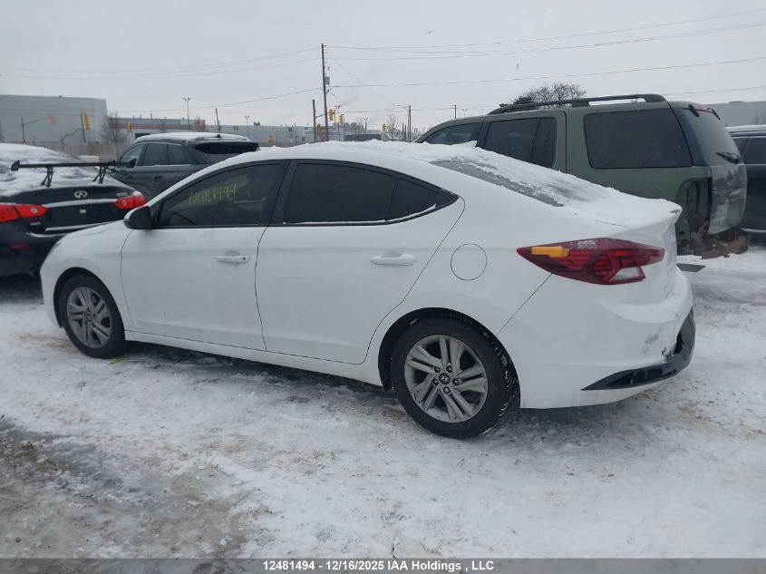 2020 Hyundai Elantra Sel/Value/Limited VIN: KMHD84LF3LU055181 Lot: 12481494