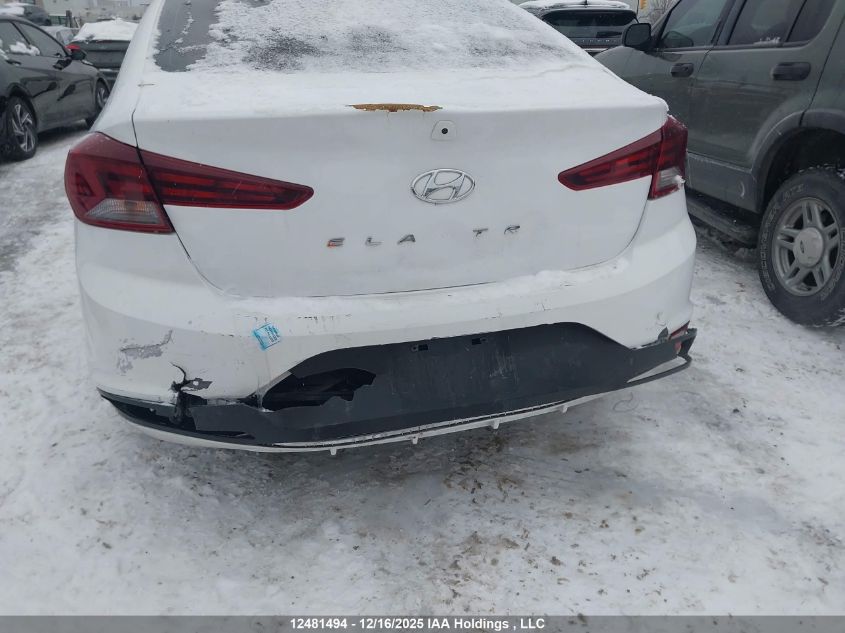 2020 Hyundai Elantra Sel/Value/Limited VIN: KMHD84LF3LU055181 Lot: 12481494