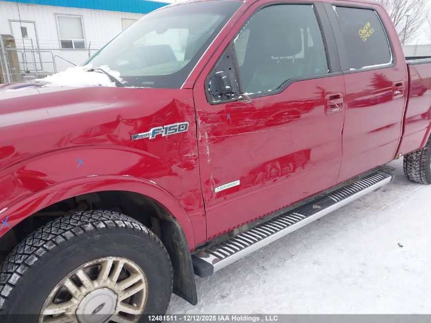 2013 Ford F-150 Lariat VIN: 1FTFW1ET7DFA63536 Lot: 12481511
