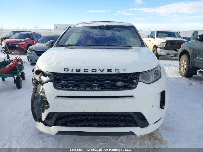 2020 Land Rover Discovery Sport R-Dynamic Se VIN: SALCL2FX8LH834360 Lot: 12481561