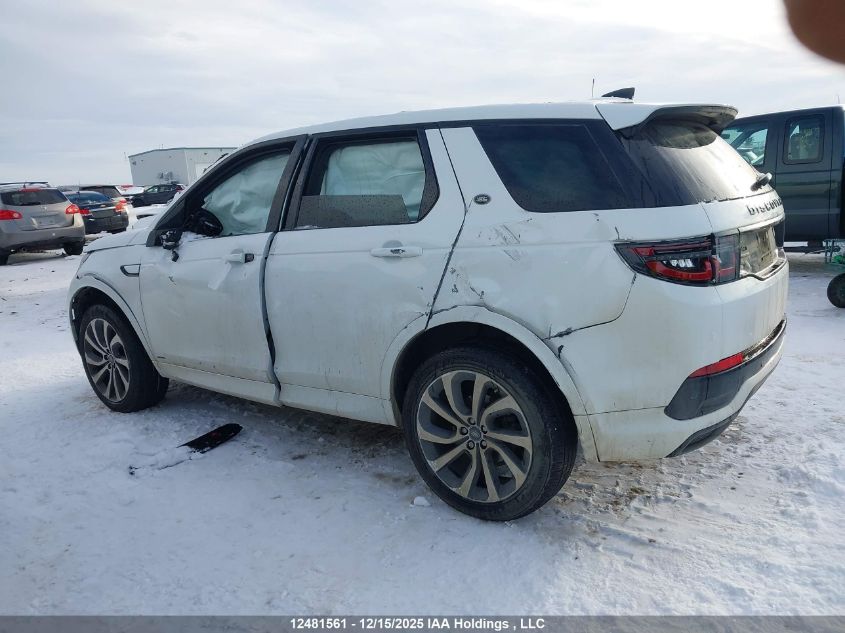 2020 Land Rover Discovery Sport R-Dynamic Se VIN: SALCL2FX8LH834360 Lot: 12481561