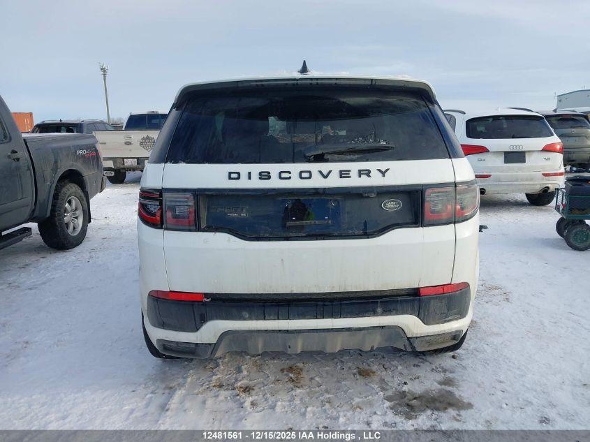 2020 Land Rover Discovery Sport R-Dynamic Se VIN: SALCL2FX8LH834360 Lot: 12481561