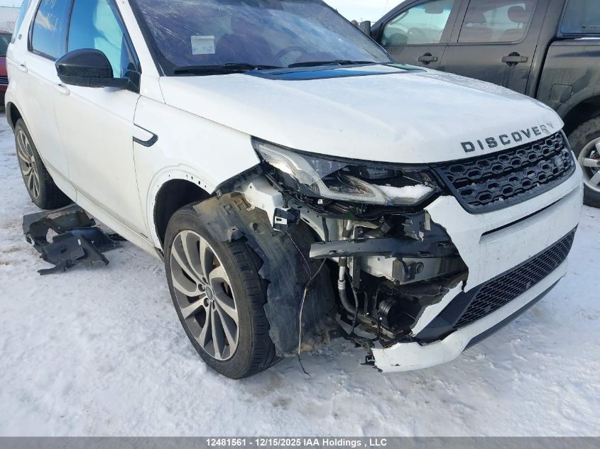 2020 Land Rover Discovery Sport R-Dynamic Se VIN: SALCL2FX8LH834360 Lot: 12481561