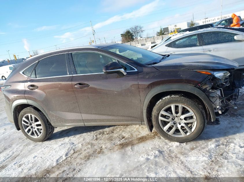 2015 Lexus Nx 200T 200T VIN: JTJBARBZ6F2044486 Lot: 12481596