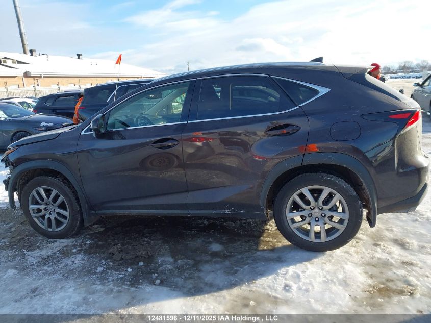 2015 Lexus Nx 200T 200T VIN: JTJBARBZ6F2044486 Lot: 12481596