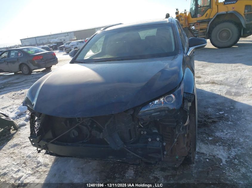 2015 Lexus Nx 200T 200T VIN: JTJBARBZ6F2044486 Lot: 12481596