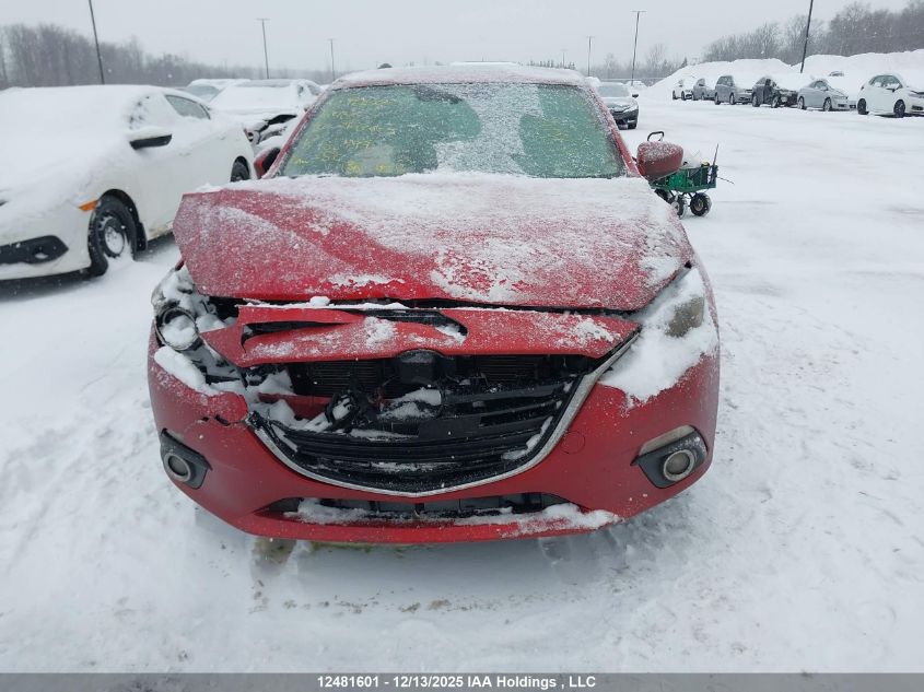 2014 Mazda 3 Grand Touring VIN: JM1BM1W31E1188999 Lot: 12481601