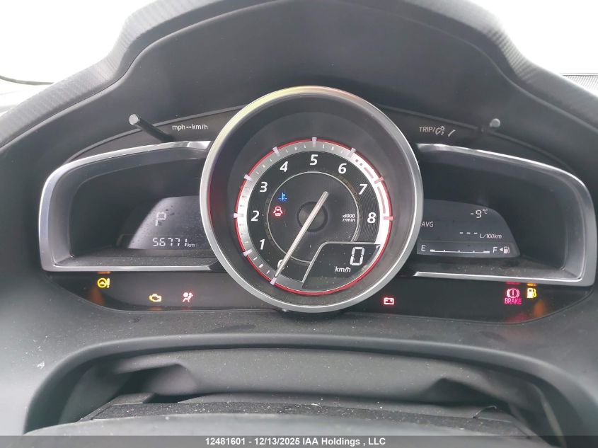 2014 Mazda 3 Grand Touring VIN: JM1BM1W31E1188999 Lot: 12481601