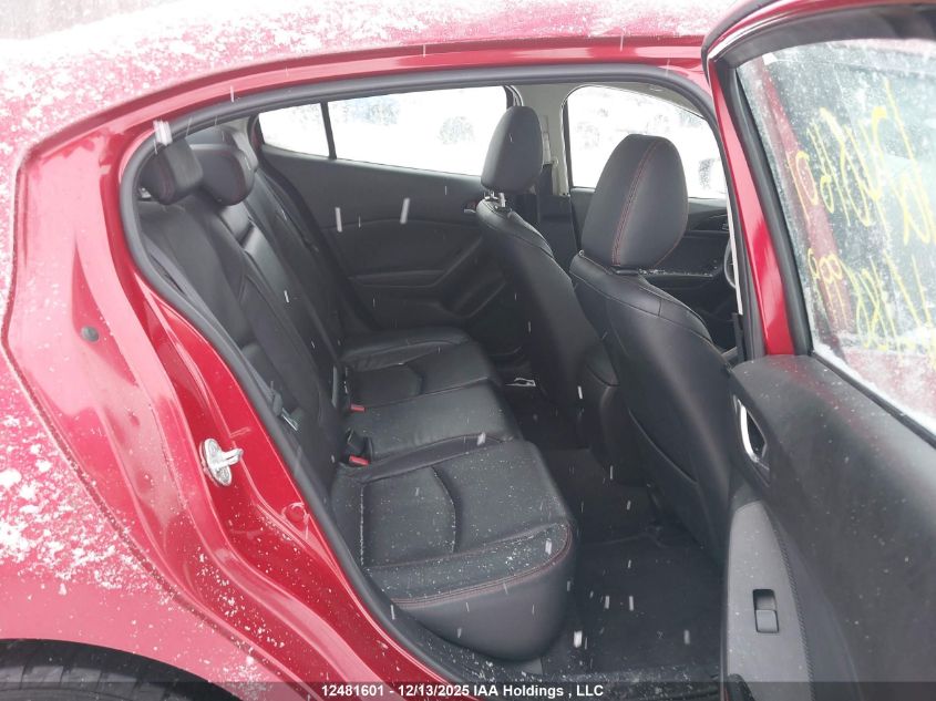 2014 Mazda 3 Grand Touring VIN: JM1BM1W31E1188999 Lot: 12481601